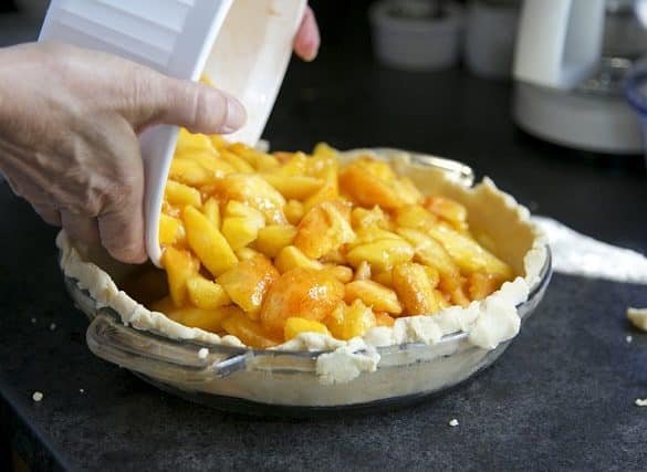 Tarte aux pommes fondantes