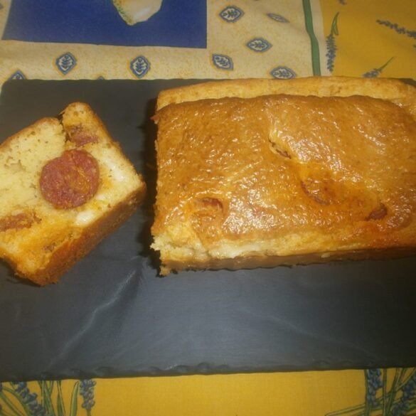 Cake au chorizo et Maroilles