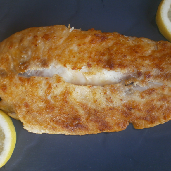 Filets de perche pané au curry